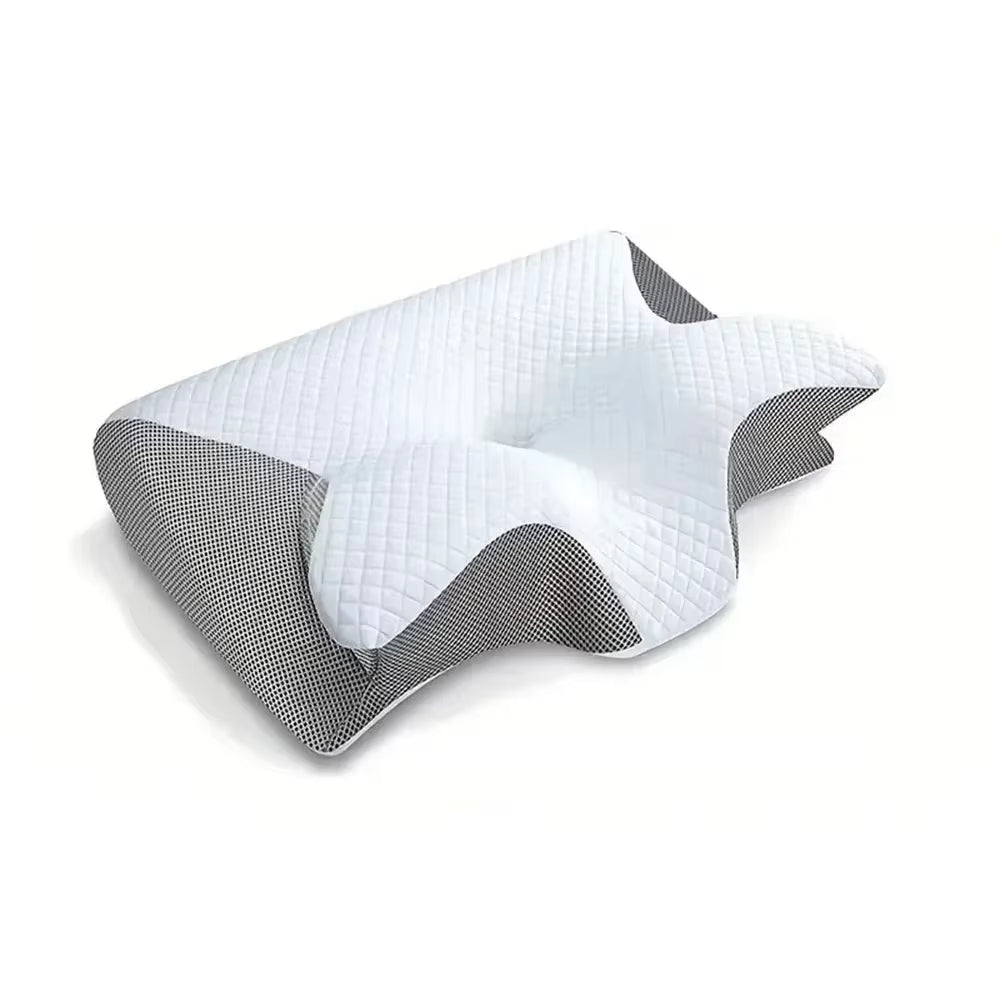 Transform Your Sleep with the Butterfly Memory Foam Neck Pillow – Ultimate Comfort for Neck Pain Relief and Stomach Support