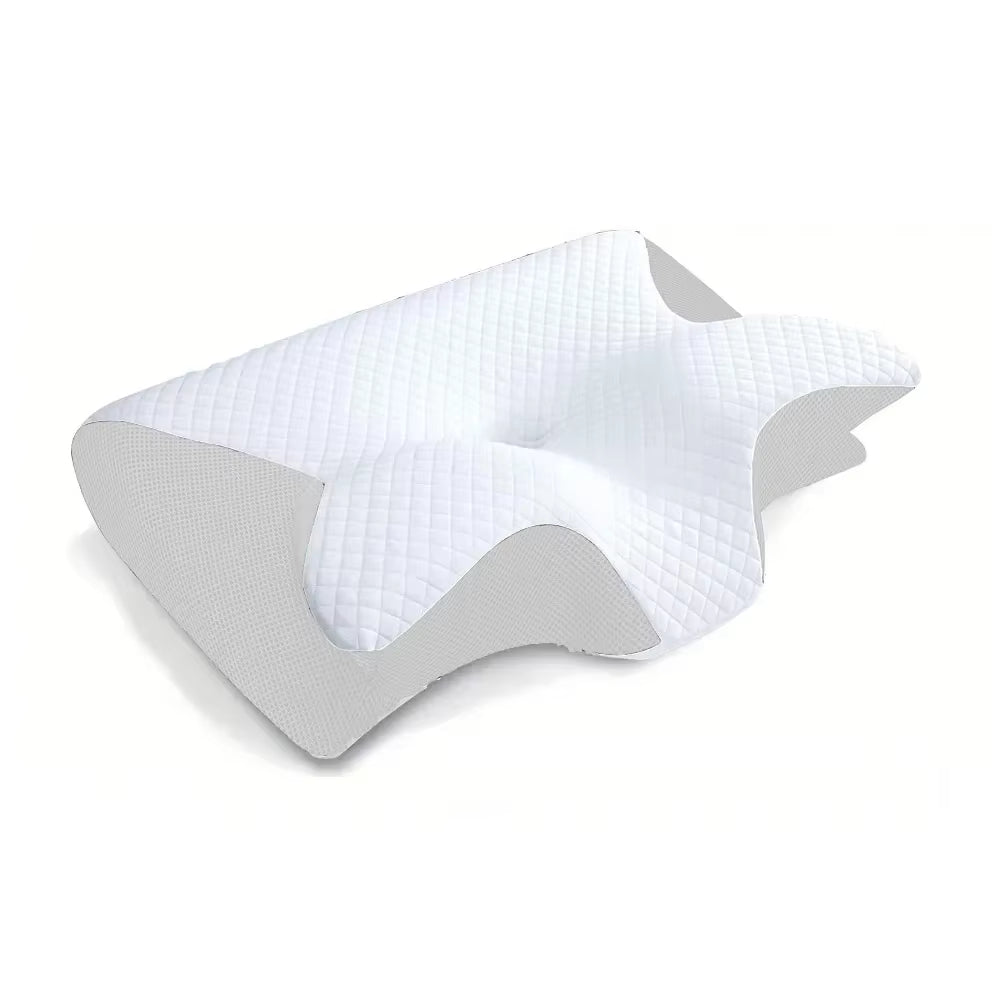 Transform Your Sleep with the Butterfly Memory Foam Neck Pillow – Ultimate Comfort for Neck Pain Relief and Stomach Support