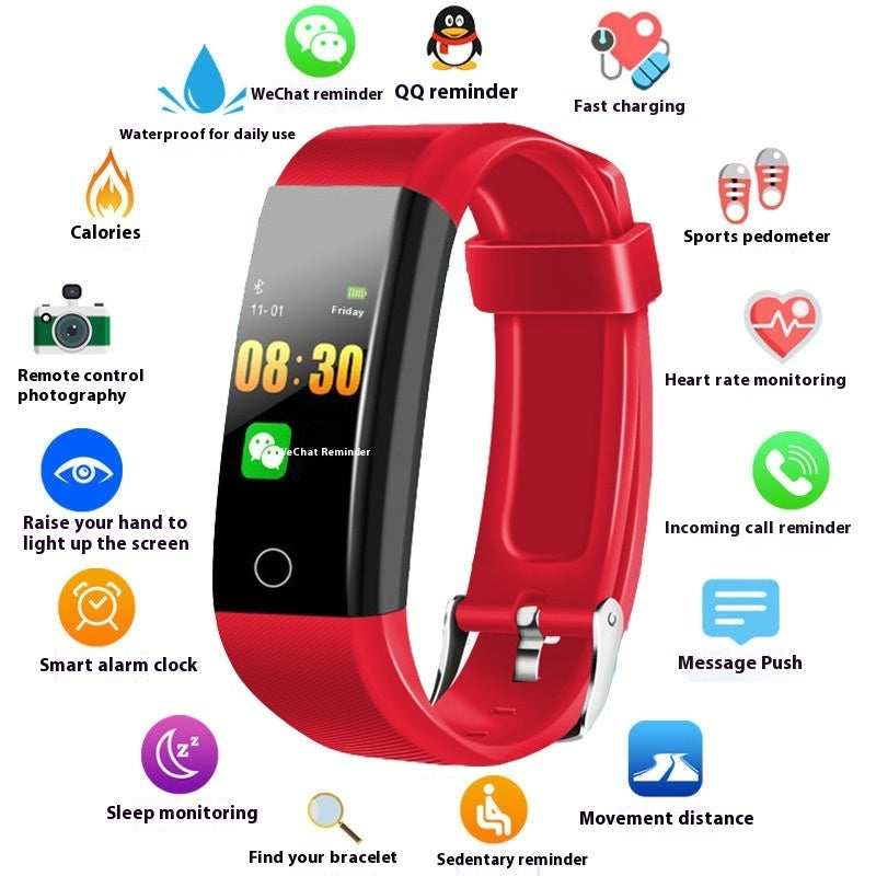 Blood Pressure Heart Rate Sports Bracelet Men And Women